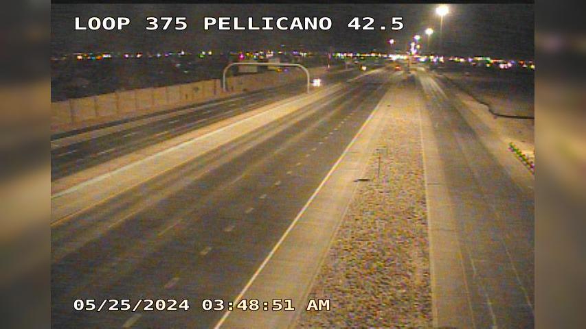 Traffic Cam El Paso › West: LP-375 @ Pellicano