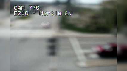 Traffic Cam Monrovia › East: Camera 776 :: E210 - MYRTLE-EVERGREEN: PM 33.76