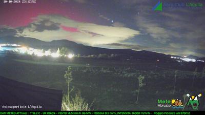 immagine della webcam nei dintorni di Campo Imperatore: webcam Sant'Eusanio Forconese