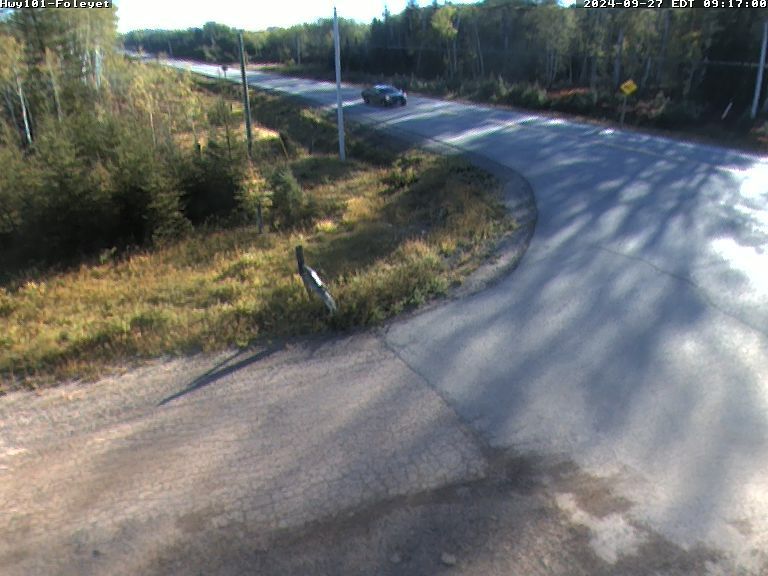 Traffic Cam Unorganized North Sudbury: Highway 101 at Foleyet