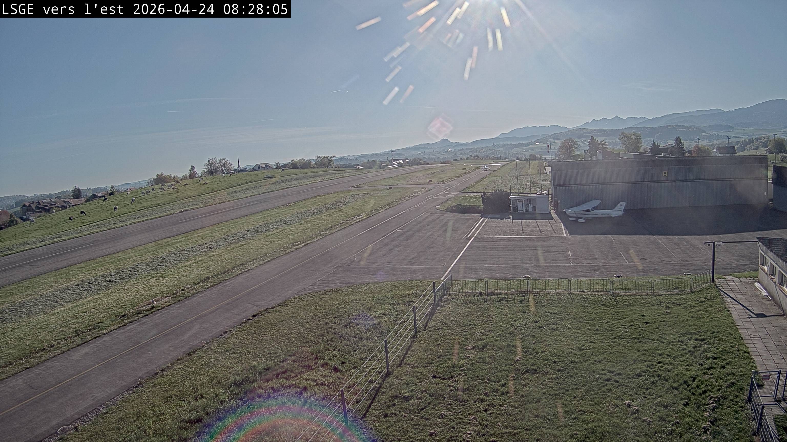 Ecuvillens: Aérodrome Régional Fribourg - Est - Ost