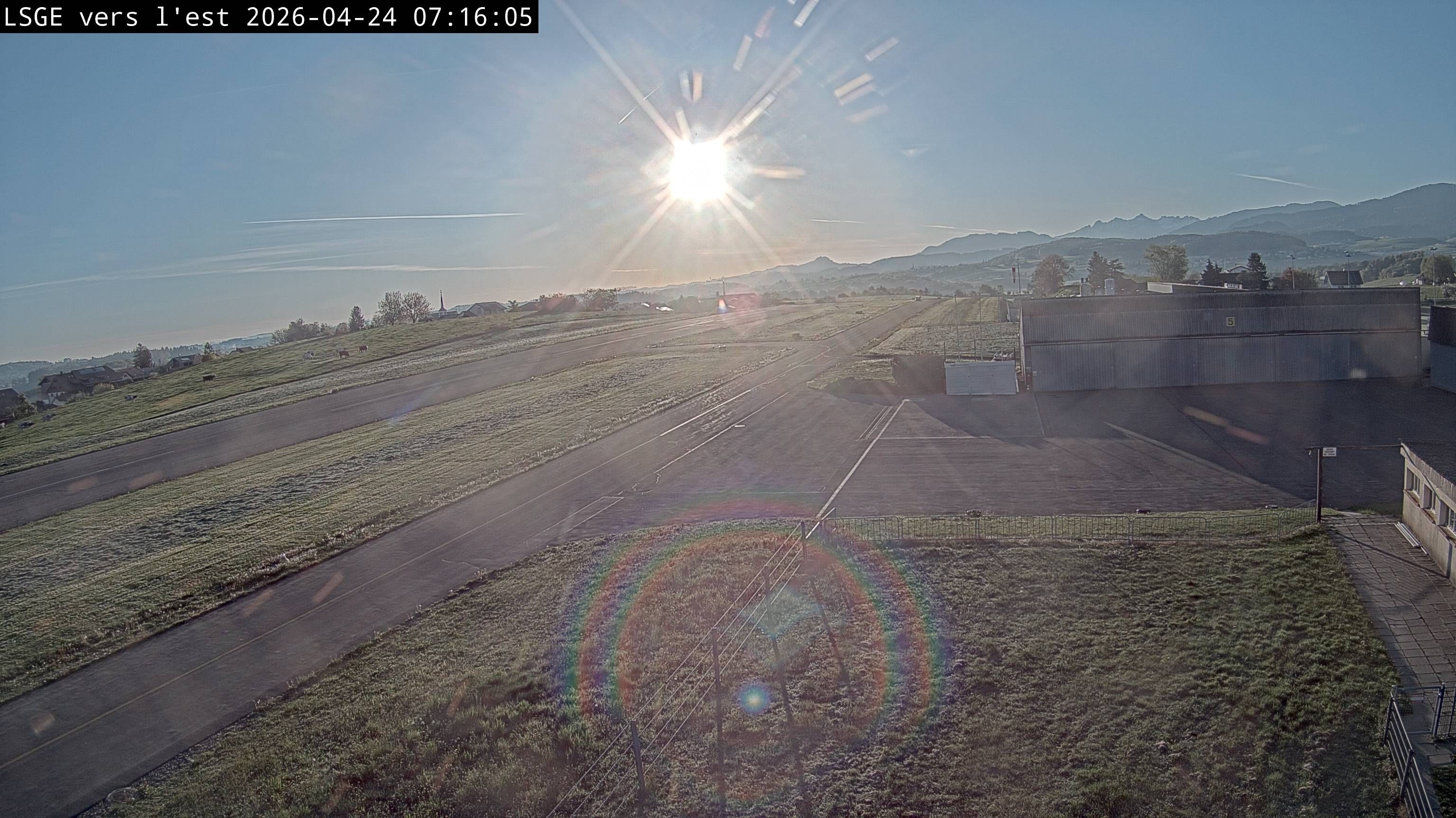Ecuvillens: Aérodrome Régional Fribourg - Est - Ost