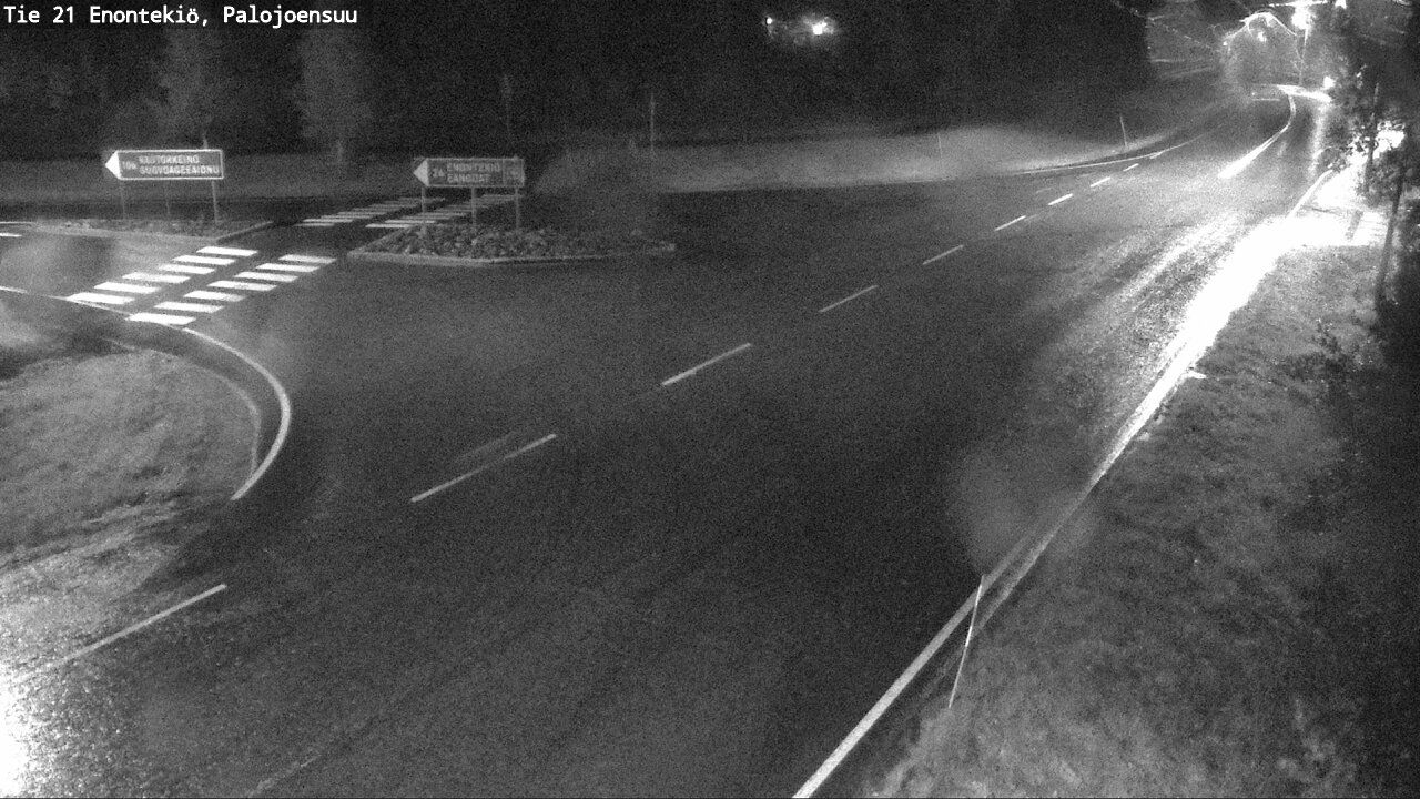 Traffic Cam Enontekio: Tie - Palojoensuu - Tornioon
