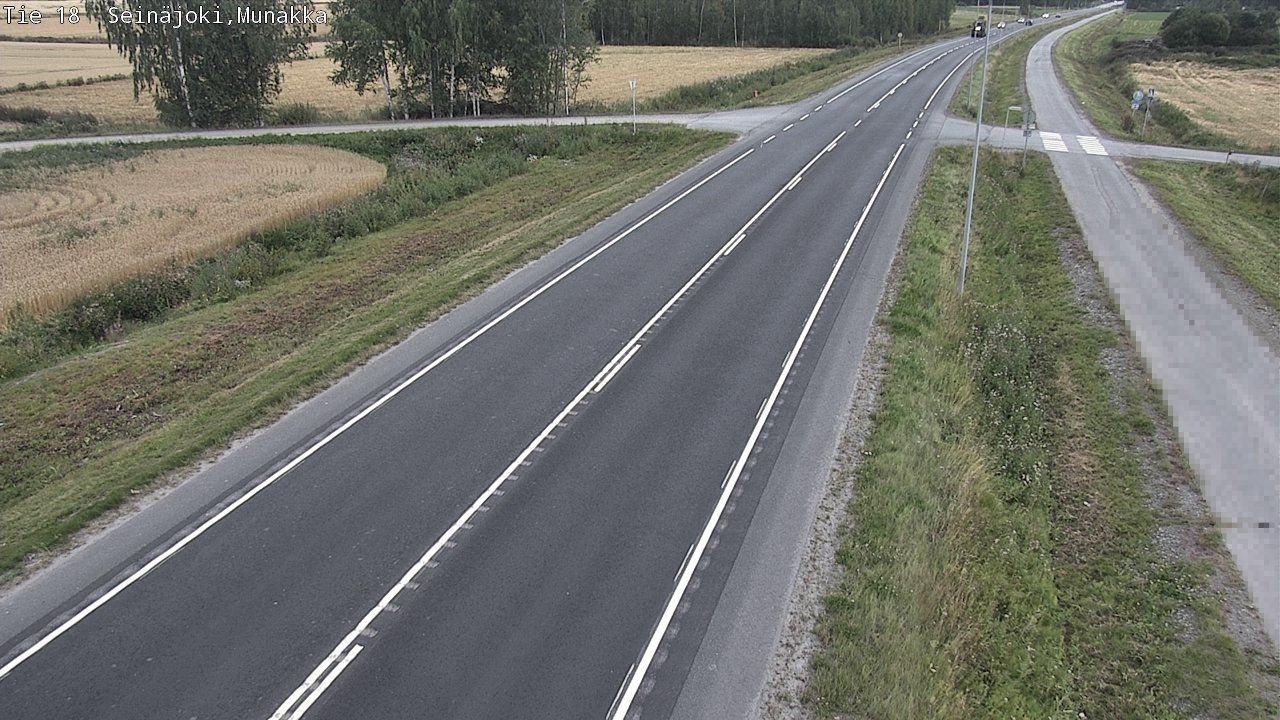 Traffic Cam Seinajoki: Tie - Munakka - Seinäjoelle