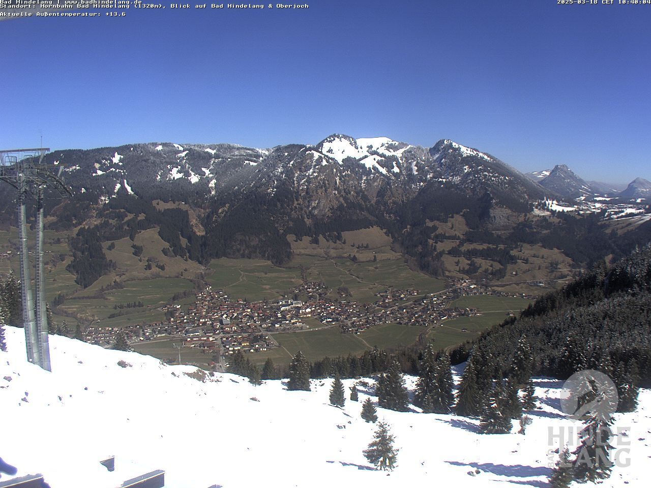 Traffic Cam Bad Hindelang › North: Oberjoch