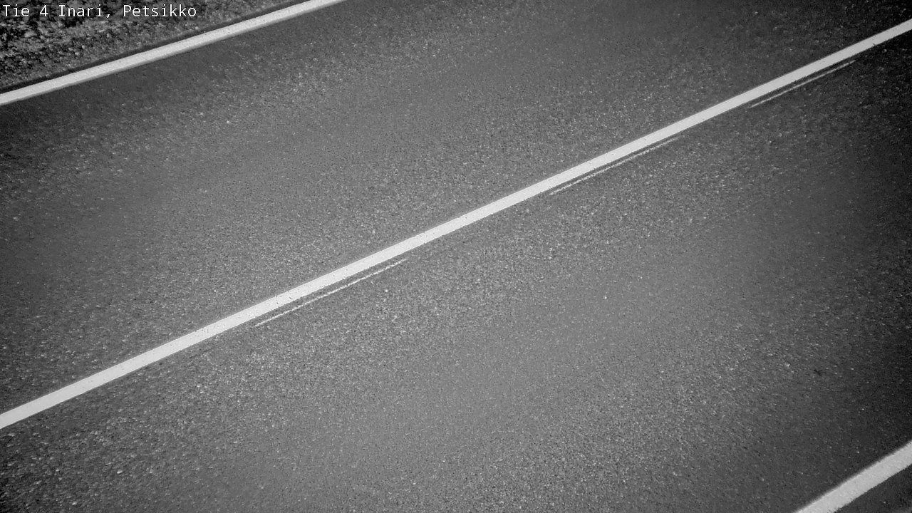 Traffic Cam Utsjoki: Tie4 - Petsikko - Tienpinta