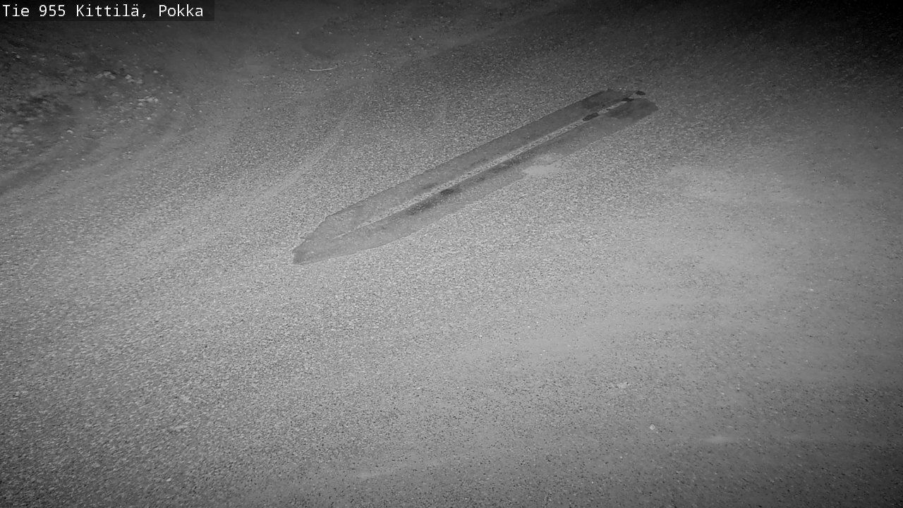 Traffic Cam Kittila: Tie955 Kittia, Pokka - Tienpinta
