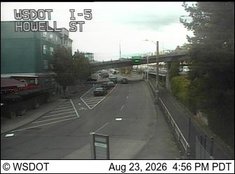 Traffic Cam Seattle: I-5 at MP 166.3: Howell St