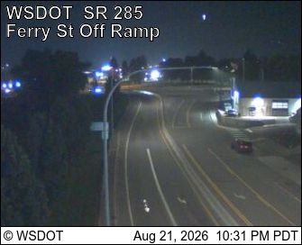 Traffic Cam East Wenatchee › East: SR 285 at MP 0.5: Wenatchee