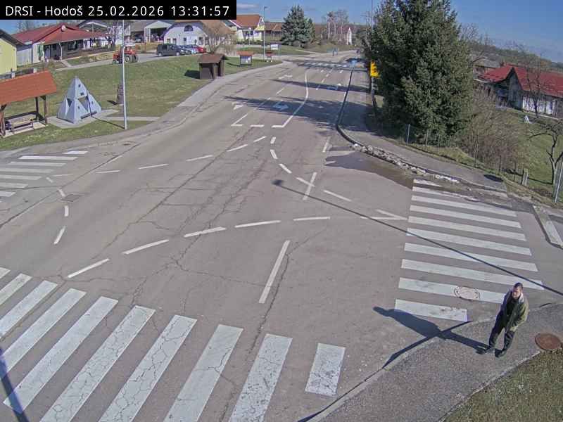 Traffic Cam Hodos: R1-232, Hodoš - Petrovci, Hodoš