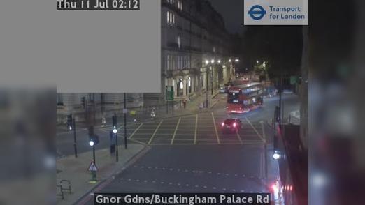 Traffic Cam London: Gnor Gdns/Buckingham Palace Rd