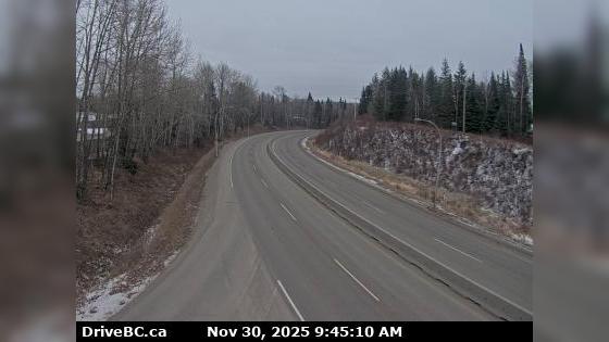 Traffic Cam Prince George › East: Hwy 16 at Davis Rd in - looking eastbound