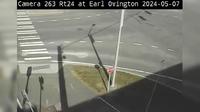 East Williston: NY 24 Westbound at Earle Ovington Blvd - Actual