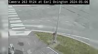 East Williston: NY 24 Westbound at Earle Ovington Blvd - Day time