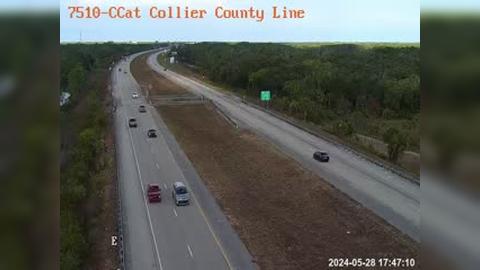 Traffic Cam Broward: I-75 at Collier Line