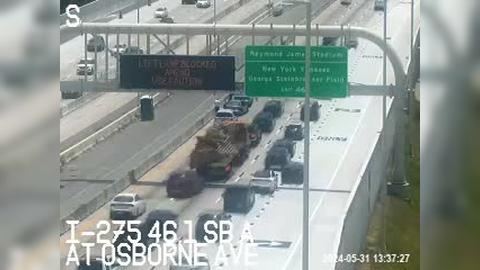 Traffic Cam Tampa: I-275 at Osborne Ave