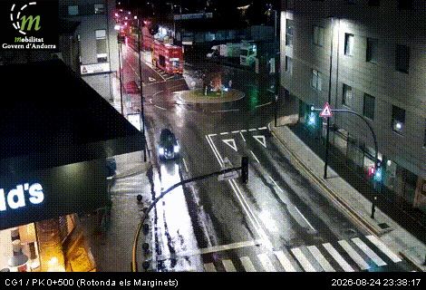 Traffic Cam Centre historic: CG1 - PK 0+500 (Rotonda els Marginets) - 1.006 metres