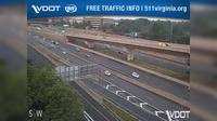 Springfield Estates: I-95 - MM 170 - NB - Springfield Interchange (I-95 approach from south) - Current