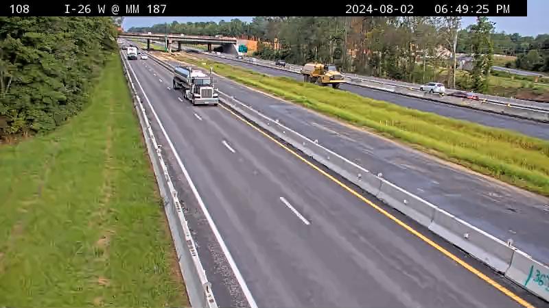 Traffic Cam Mount Pisgah: I-26 W @ MM 187