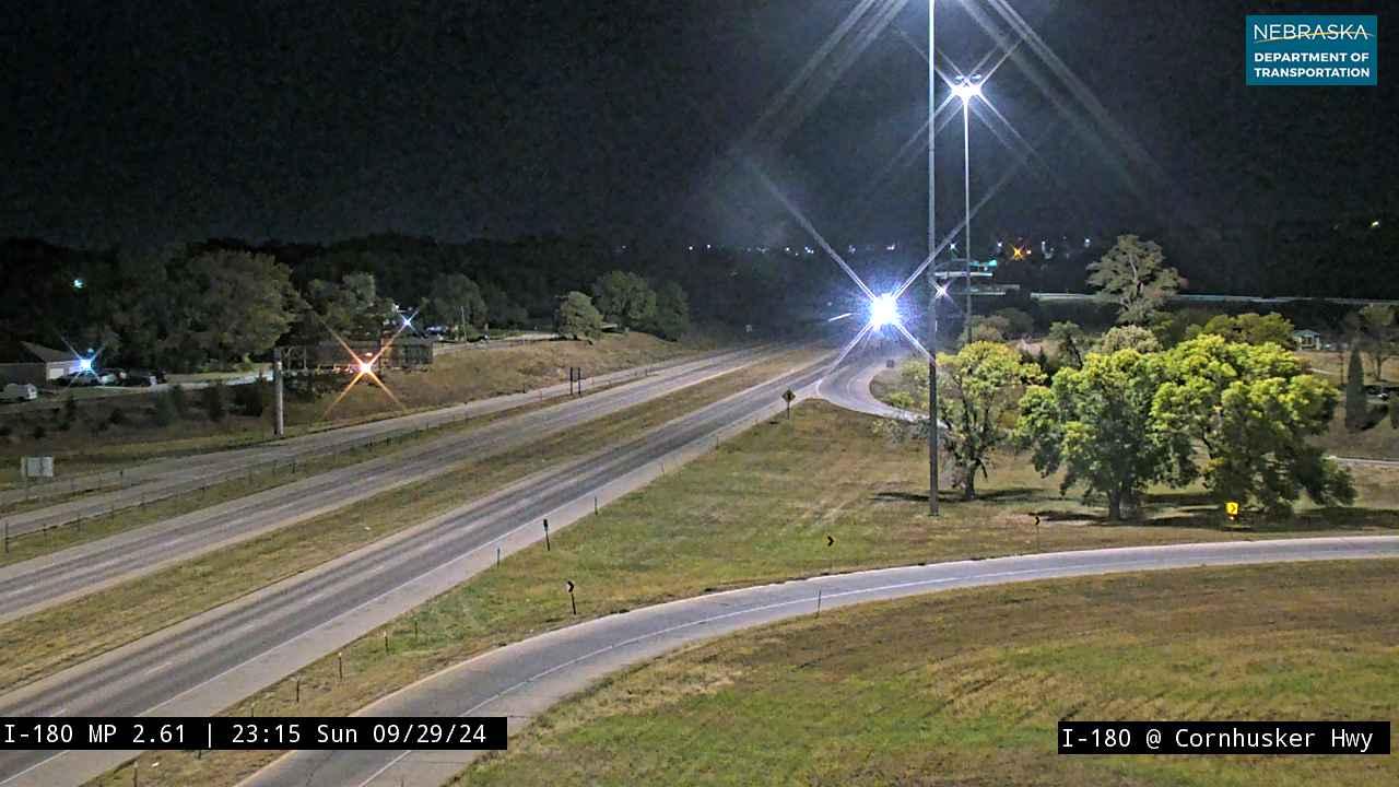 Traffic Cam West Lincoln: I-180: Cornhusker Hwy : Various Views