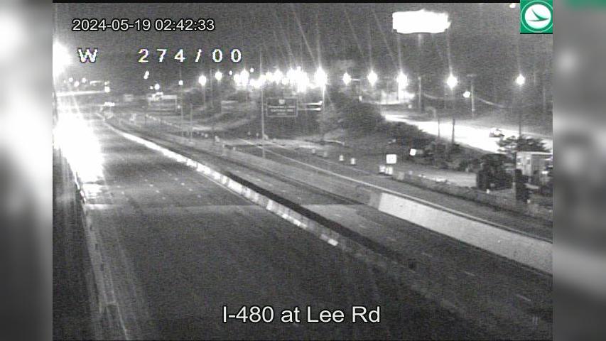 Traffic Cam Maple Heights: I-480 at Lee Rd