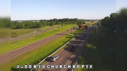 Traffic Cam Southaven: I-55 between Nesbit Rd and Church Rd