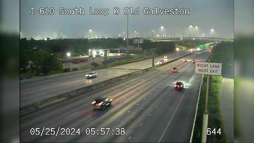 Traffic Cam Houston › West: I-610 South Loop @ Old Galveston