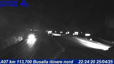 Preview delle webcam di Noceto: A07 km 113,700 Busalla itinere nord