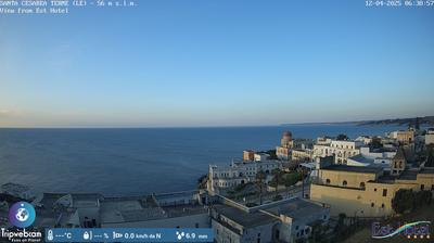 Preview delle webcam di Santa Cesarea Terme › South