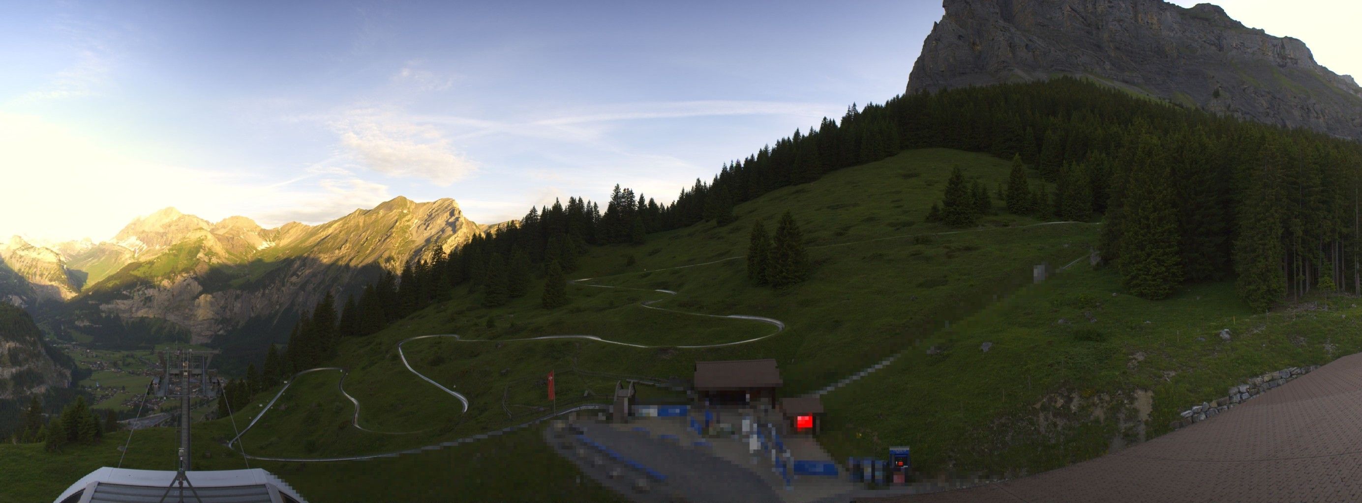 Kandersteg: Stn. Oeschinen: Rodelbahn Oeschinensee - Berghotel Oeschinensee - Blüemlisalp - Schweizer Alpen-Club SAC