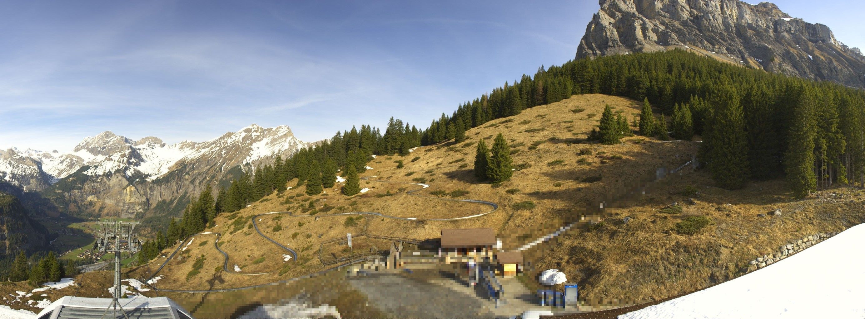 Kandersteg: Stn. Oeschinen: Rodelbahn Oeschinensee - Berghotel Oeschinensee - Blüemlisalp - Schweizer Alpen-Club SAC