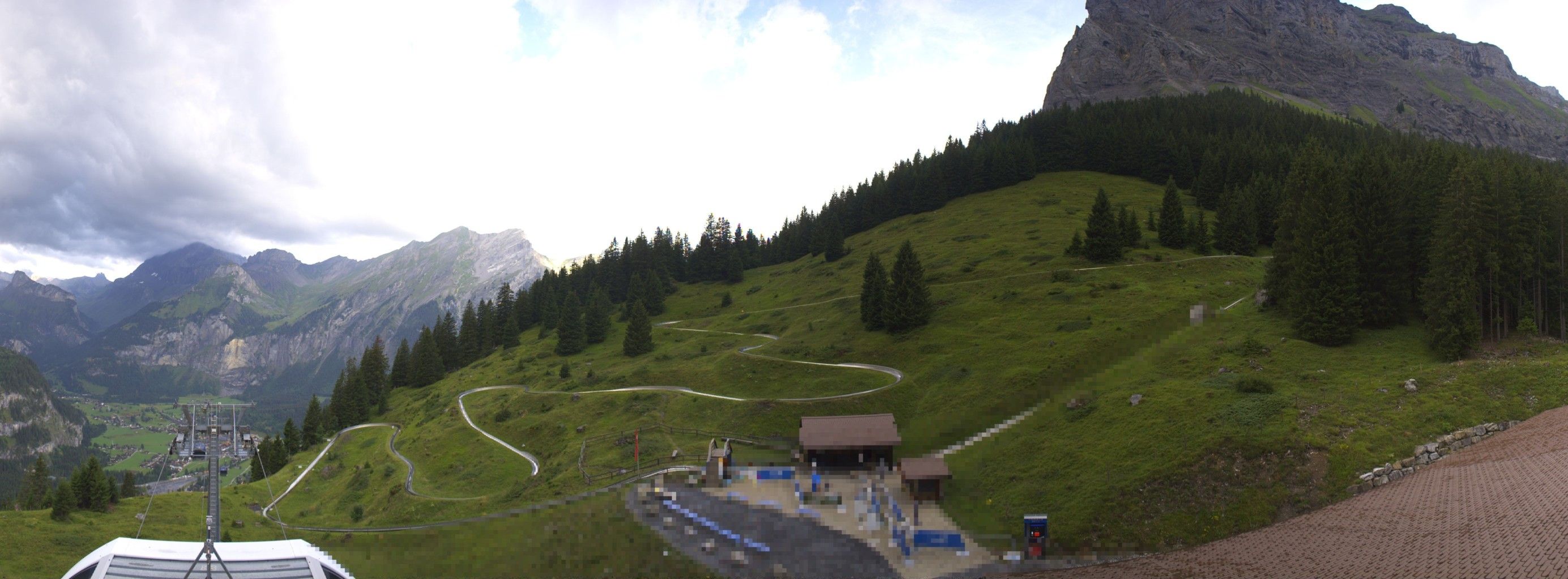 Kandersteg: Stn. Oeschinen: Rodelbahn Oeschinensee - Berghotel Oeschinensee - Blüemlisalp - Schweizer Alpen-Club SAC