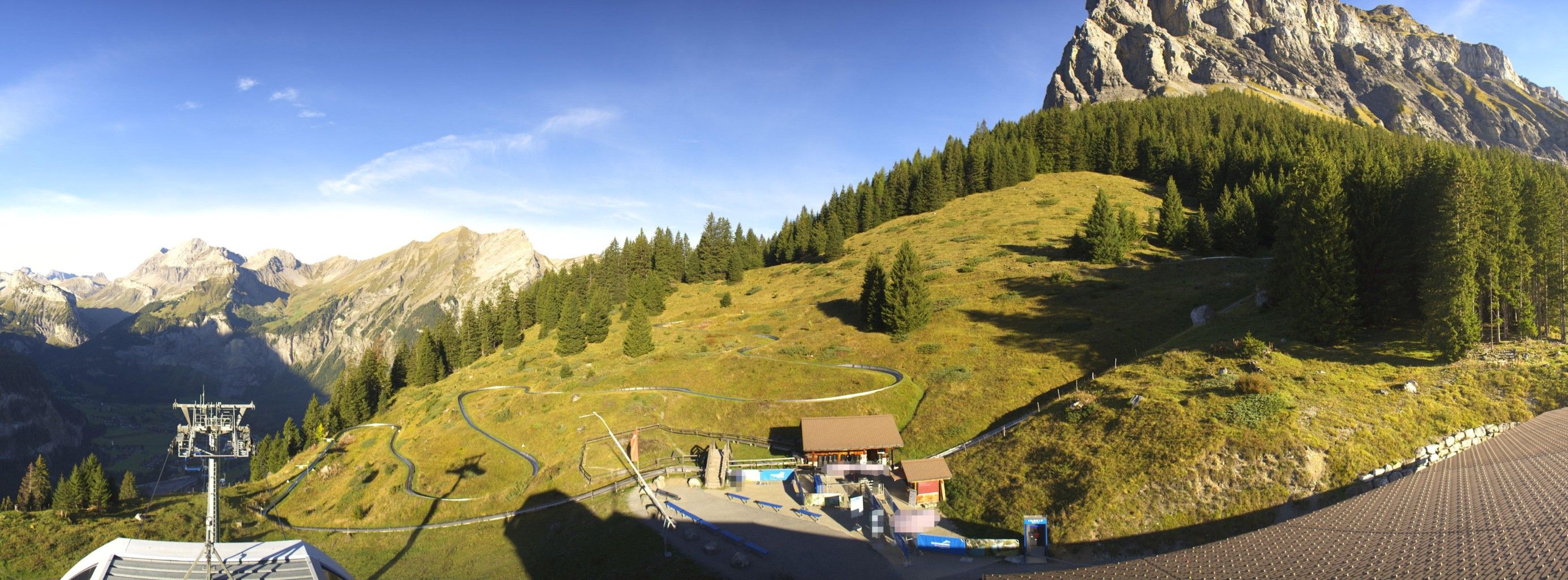 Kandersteg: Stn. Oeschinen: Rodelbahn Oeschinensee - Berghotel Oeschinensee - Blüemlisalp - Schweizer Alpen-Club SAC