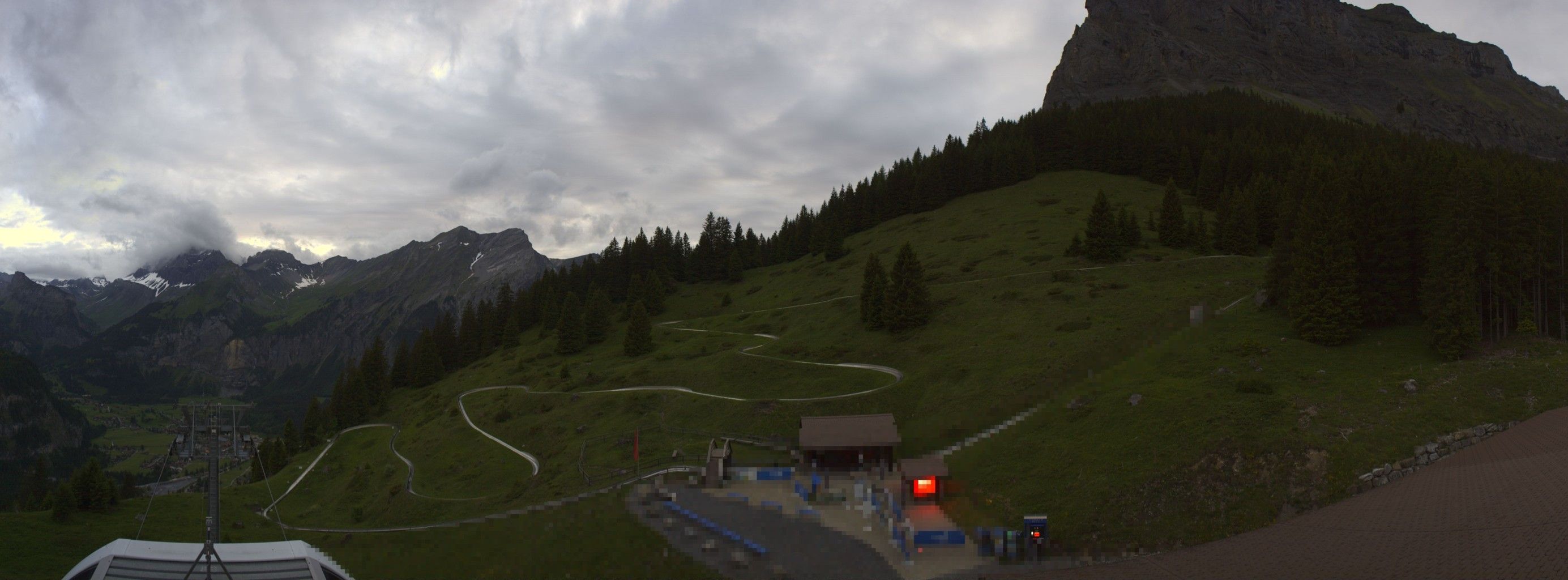 Kandersteg: Stn. Oeschinen: Rodelbahn Oeschinensee - Berghotel Oeschinensee - Blüemlisalp - Schweizer Alpen-Club SAC
