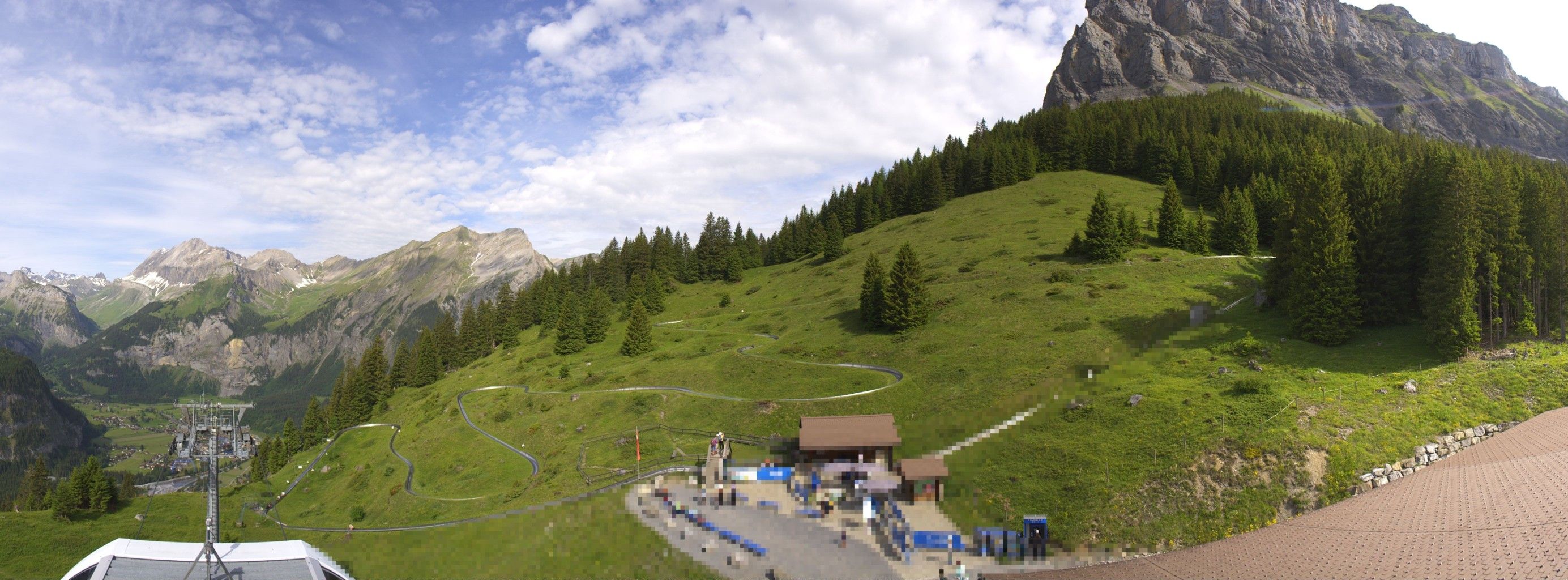 Kandersteg: Stn. Oeschinen: Rodelbahn Oeschinensee - Berghotel Oeschinensee - Blüemlisalp - Schweizer Alpen-Club SAC