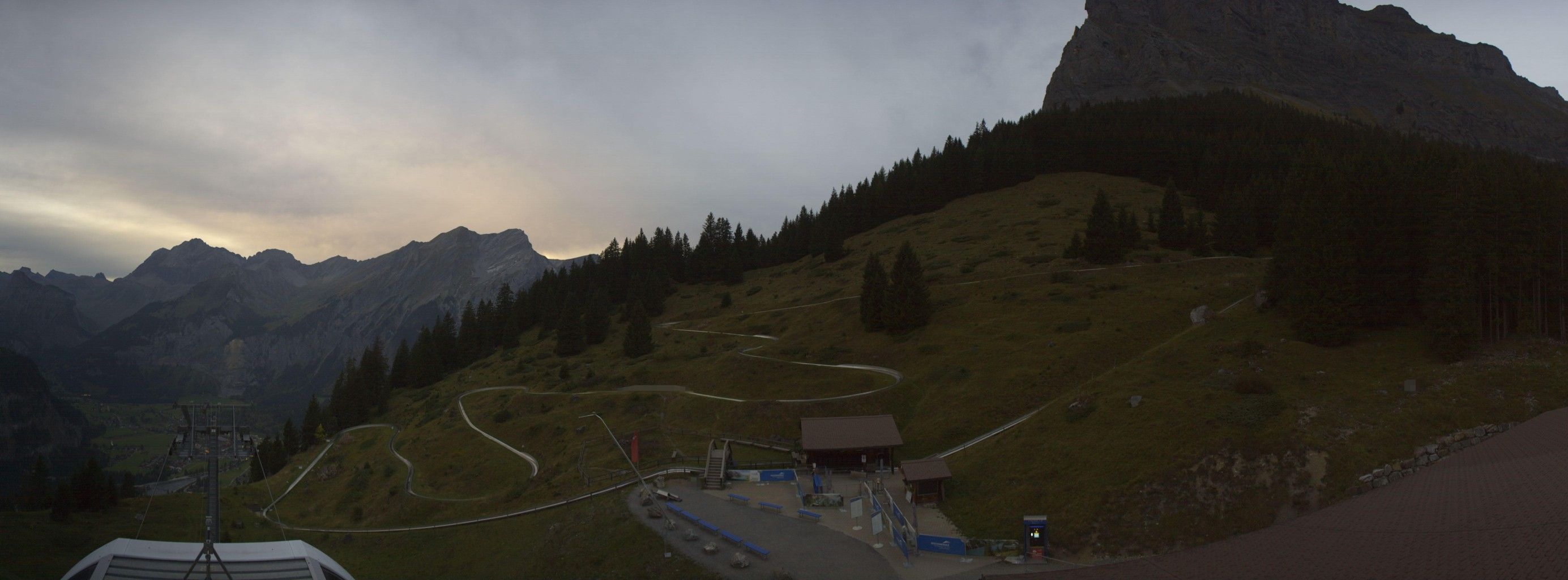 Kandersteg: Stn. Oeschinen: Rodelbahn Oeschinensee - Berghotel Oeschinensee - Blüemlisalp - Schweizer Alpen-Club SAC