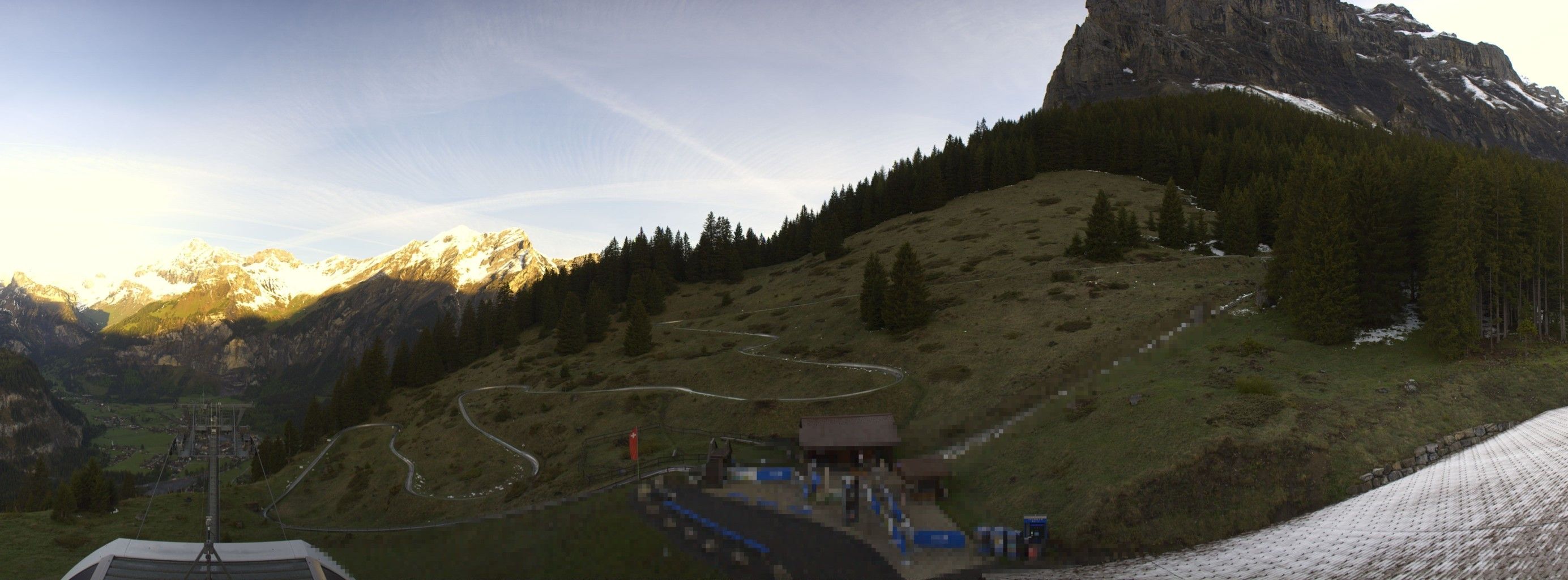 Kandersteg: Stn. Oeschinen: Rodelbahn Oeschinensee - Berghotel Oeschinensee - Blüemlisalp - Schweizer Alpen-Club SAC