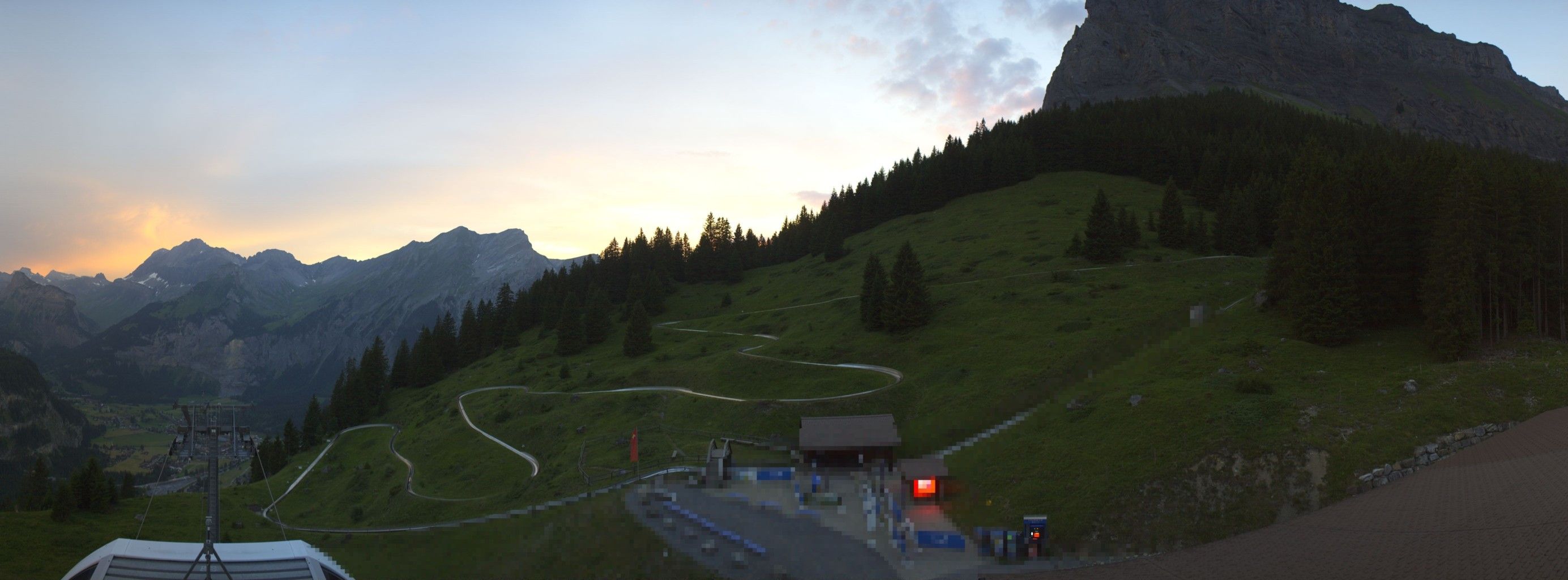 Kandersteg: Stn. Oeschinen: Rodelbahn Oeschinensee - Berghotel Oeschinensee - Blüemlisalp - Schweizer Alpen-Club SAC