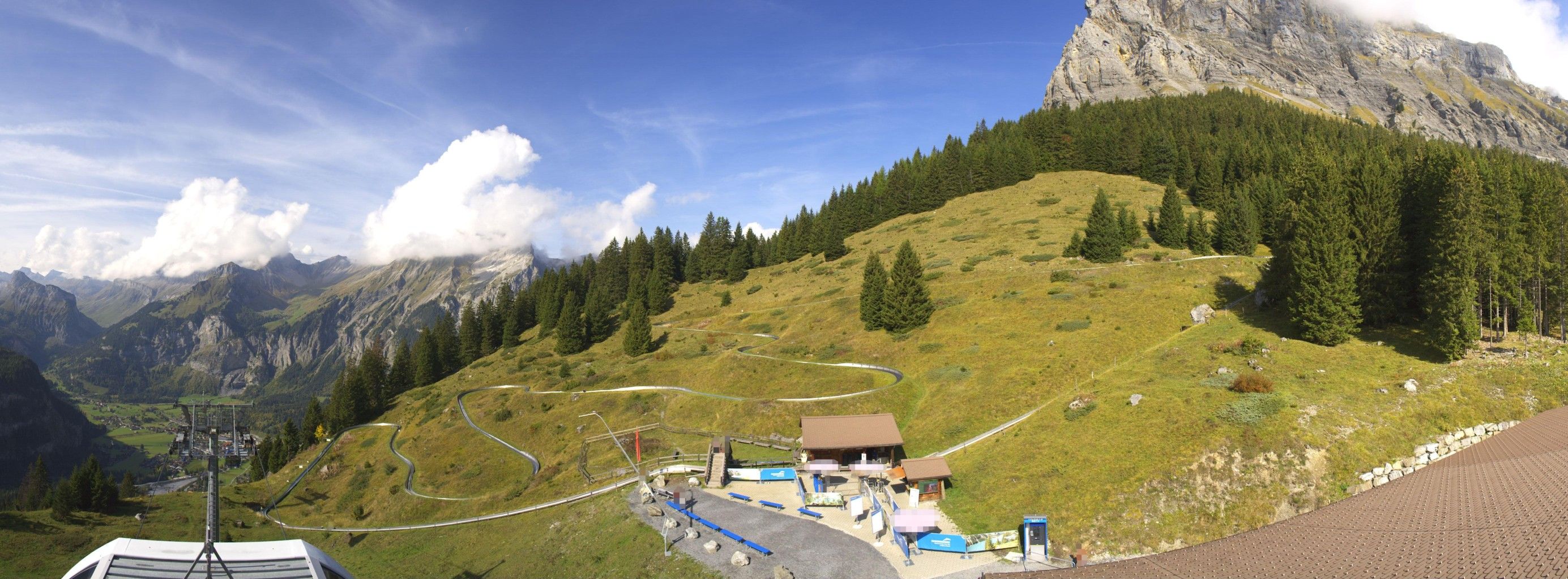 Kandersteg: Stn. Oeschinen: Rodelbahn Oeschinensee - Berghotel Oeschinensee - Blüemlisalp - Schweizer Alpen-Club SAC