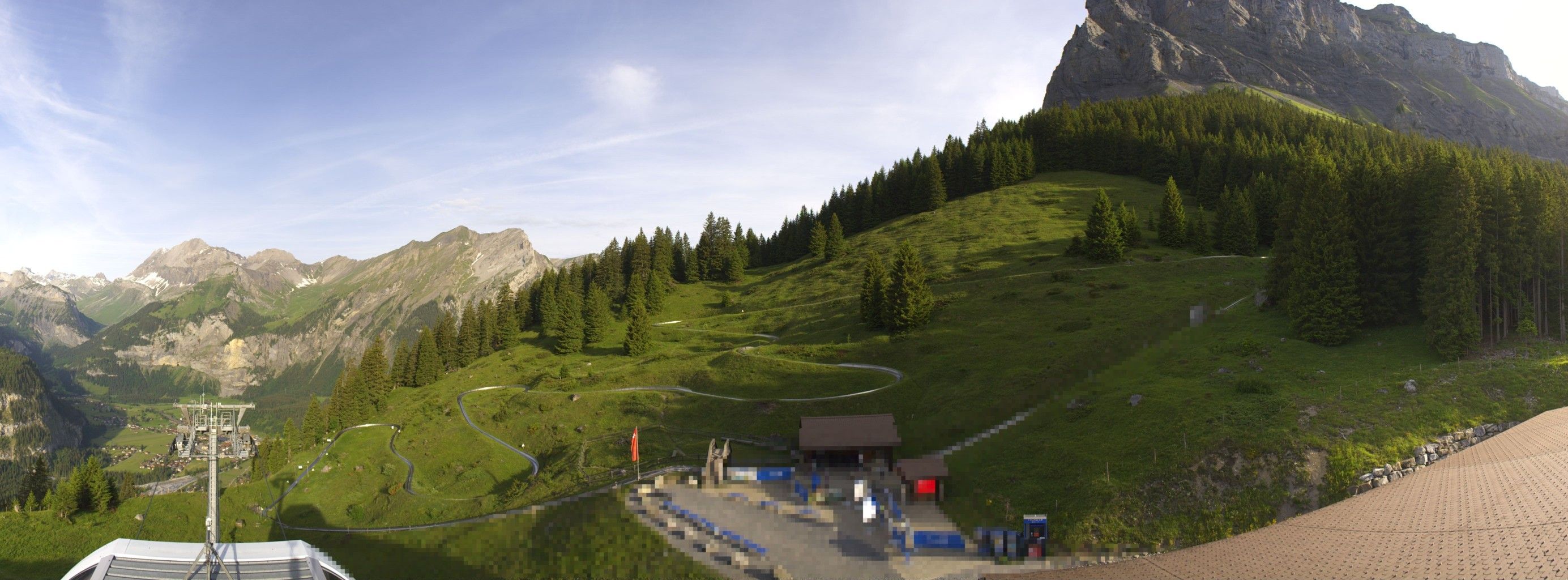 Kandersteg: Stn. Oeschinen: Rodelbahn Oeschinensee - Berghotel Oeschinensee - Blüemlisalp - Schweizer Alpen-Club SAC