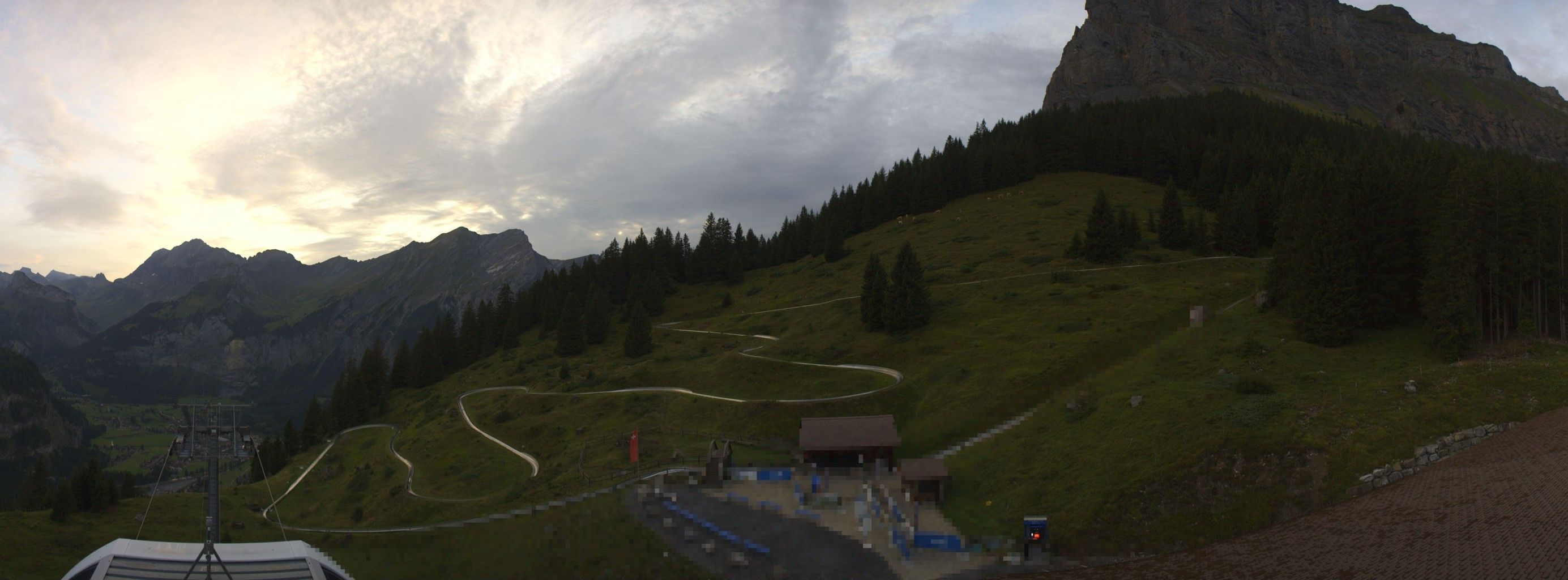 Kandersteg: Stn. Oeschinen: Rodelbahn Oeschinensee - Berghotel Oeschinensee - Blüemlisalp - Schweizer Alpen-Club SAC