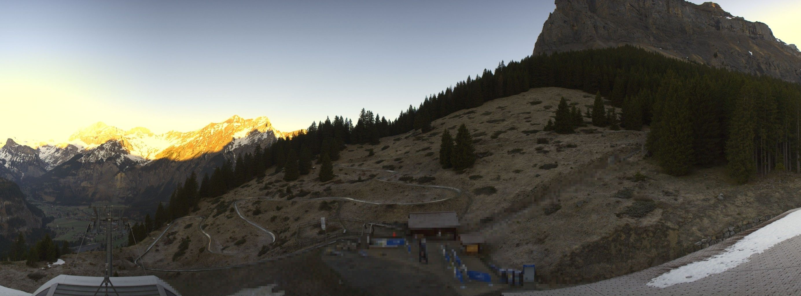 Kandersteg: Stn. Oeschinen: Rodelbahn Oeschinensee - Berghotel Oeschinensee - Blüemlisalp - Schweizer Alpen-Club SAC