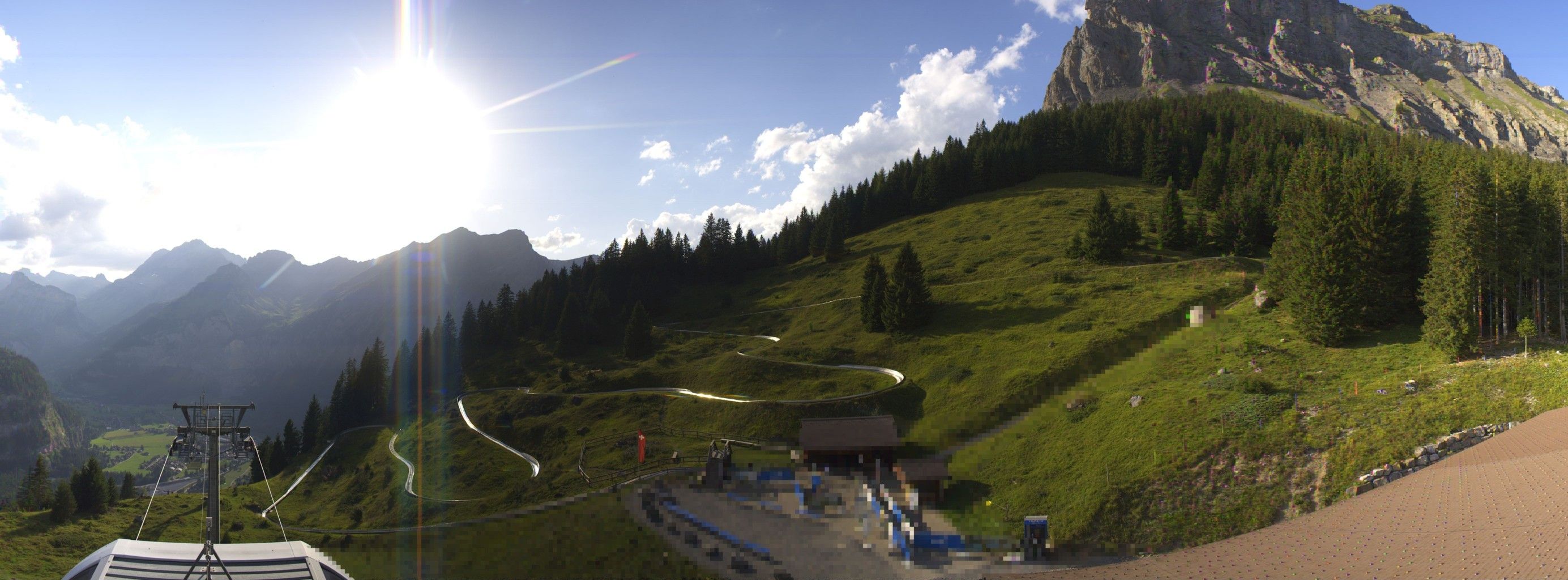 Kandersteg: Stn. Oeschinen: Rodelbahn Oeschinensee - Berghotel Oeschinensee - Blüemlisalp - Schweizer Alpen-Club SAC