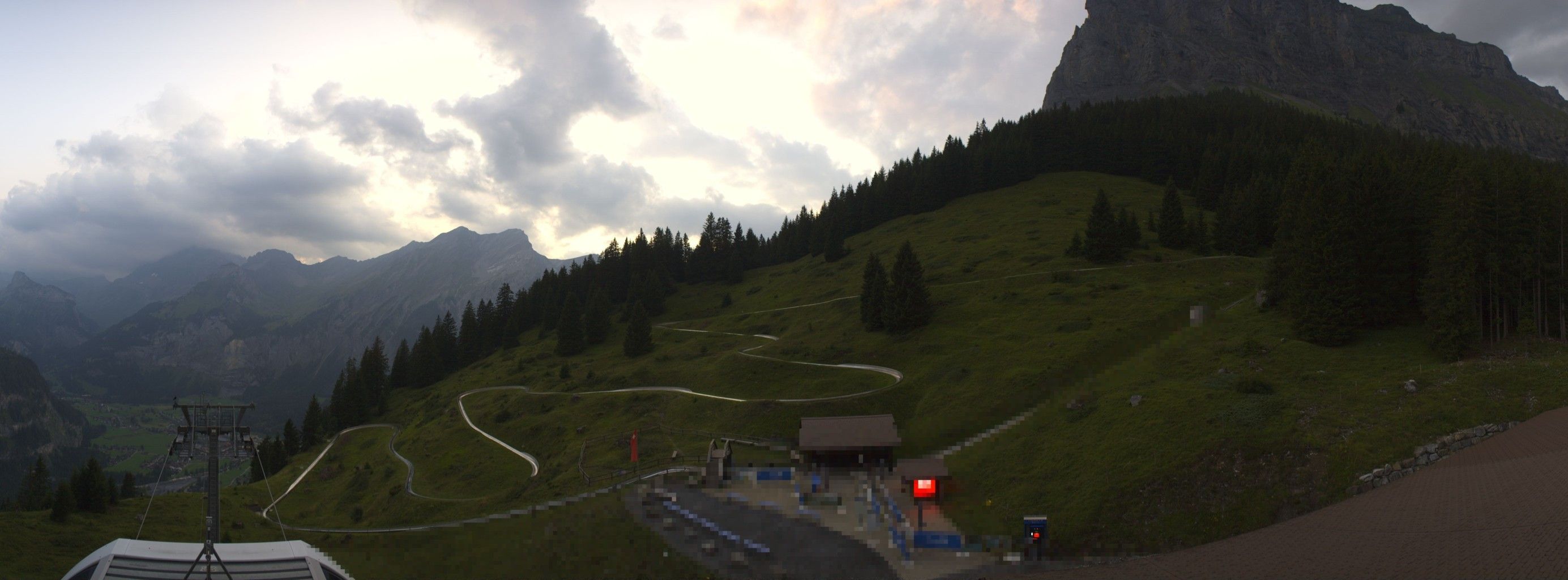 Kandersteg: Stn. Oeschinen: Rodelbahn Oeschinensee - Berghotel Oeschinensee - Blüemlisalp - Schweizer Alpen-Club SAC