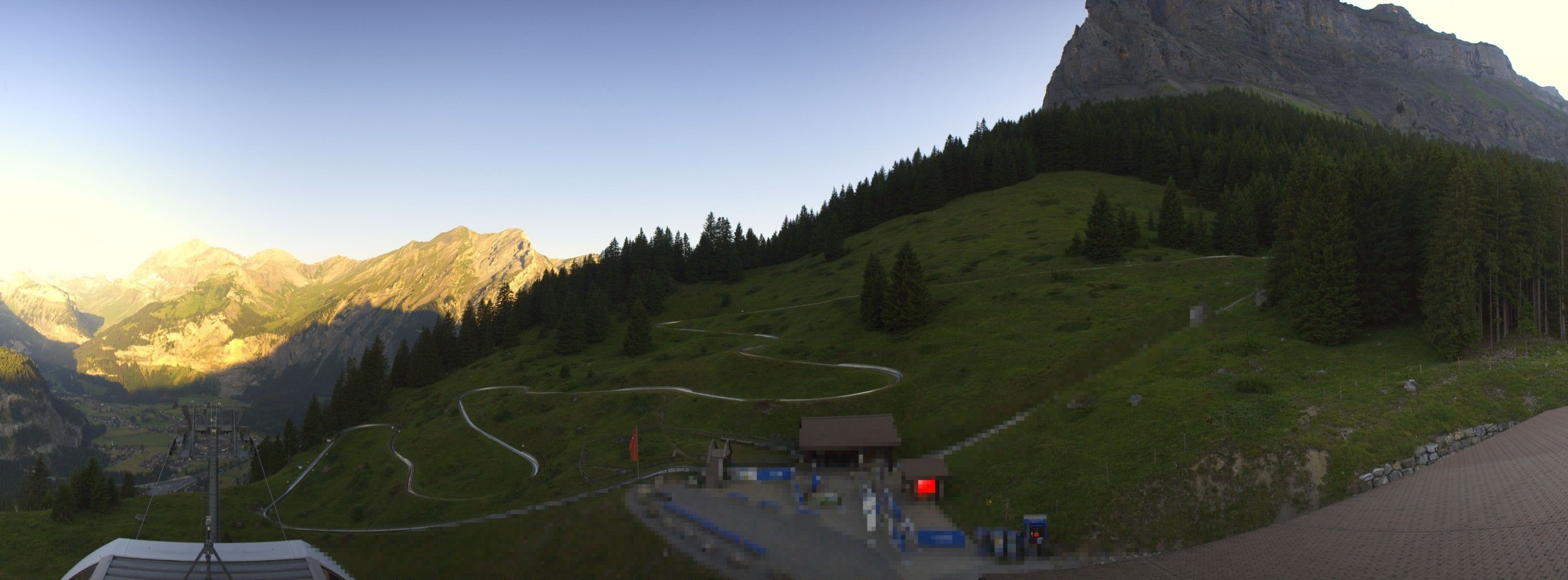 Kandersteg: Stn. Oeschinen: Rodelbahn Oeschinensee - Berghotel Oeschinensee - Blüemlisalp - Schweizer Alpen-Club SAC