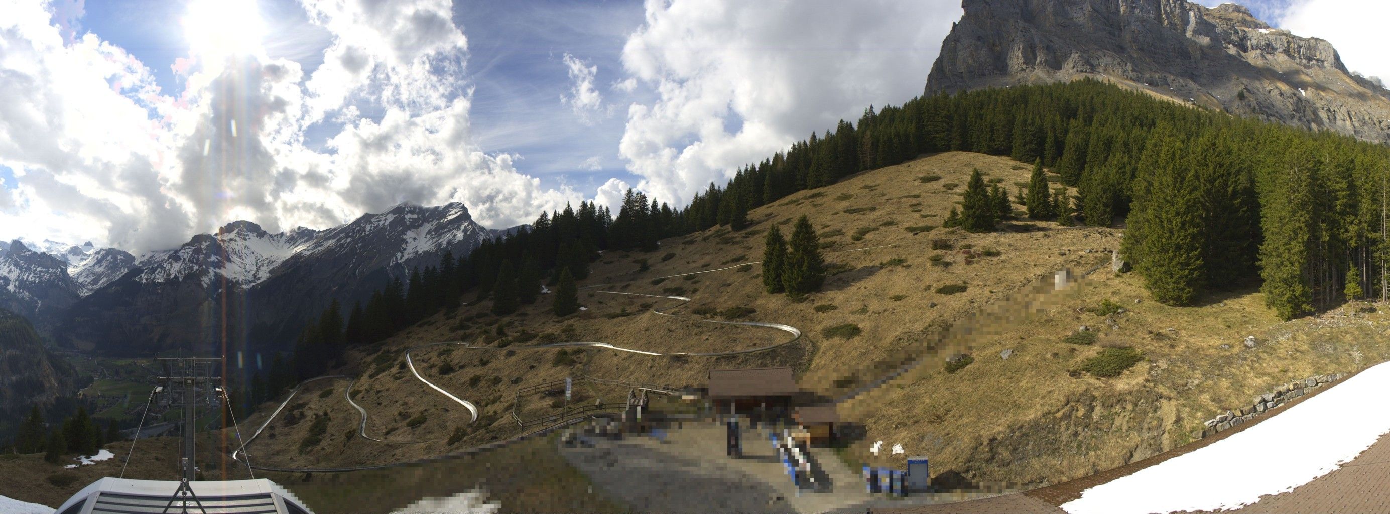 Kandersteg: Stn. Oeschinen: Rodelbahn Oeschinensee - Berghotel Oeschinensee - Blüemlisalp - Schweizer Alpen-Club SAC