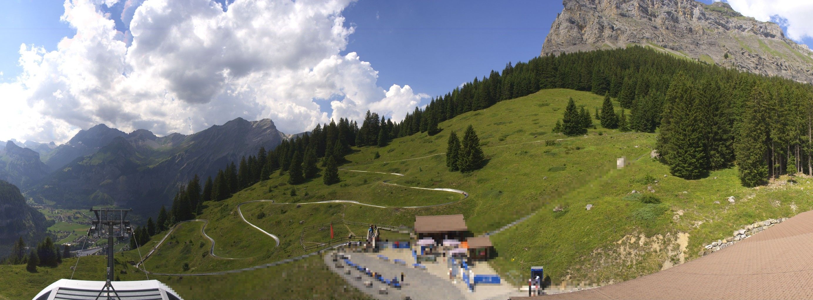 Kandersteg: Stn. Oeschinen: Rodelbahn Oeschinensee - Berghotel Oeschinensee - Blüemlisalp - Schweizer Alpen-Club SAC