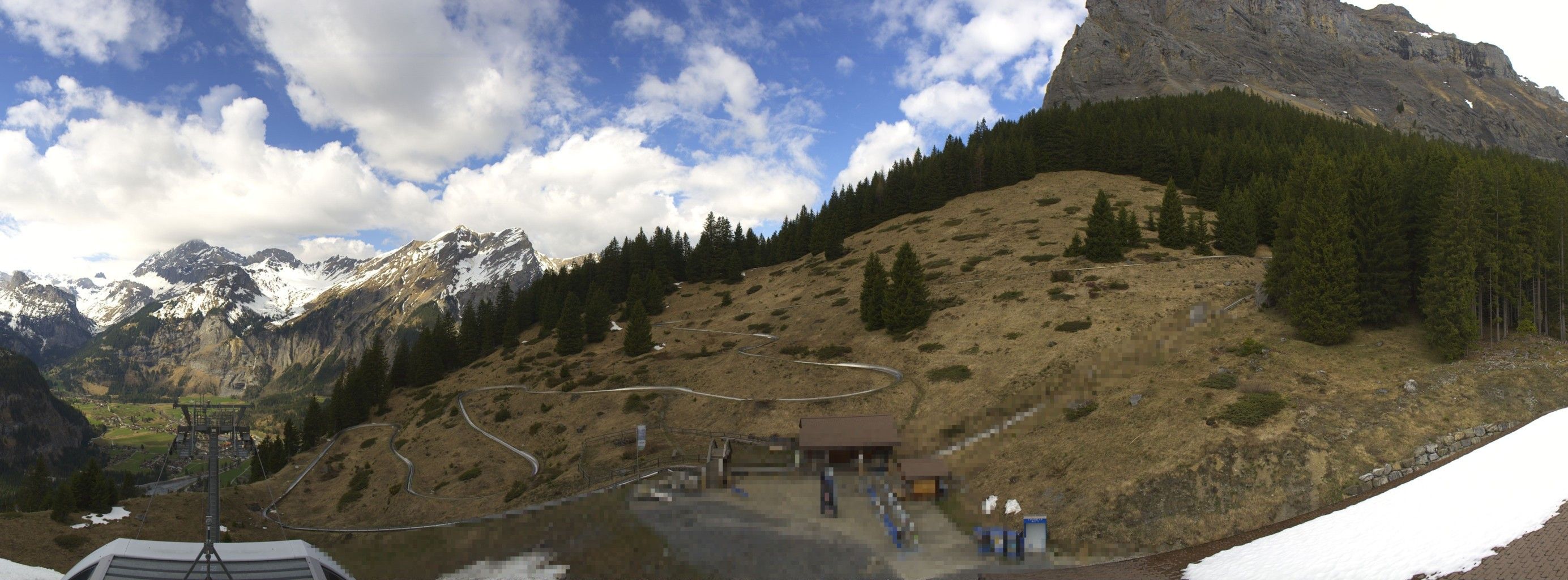 Kandersteg: Stn. Oeschinen: Rodelbahn Oeschinensee - Berghotel Oeschinensee - Blüemlisalp - Schweizer Alpen-Club SAC