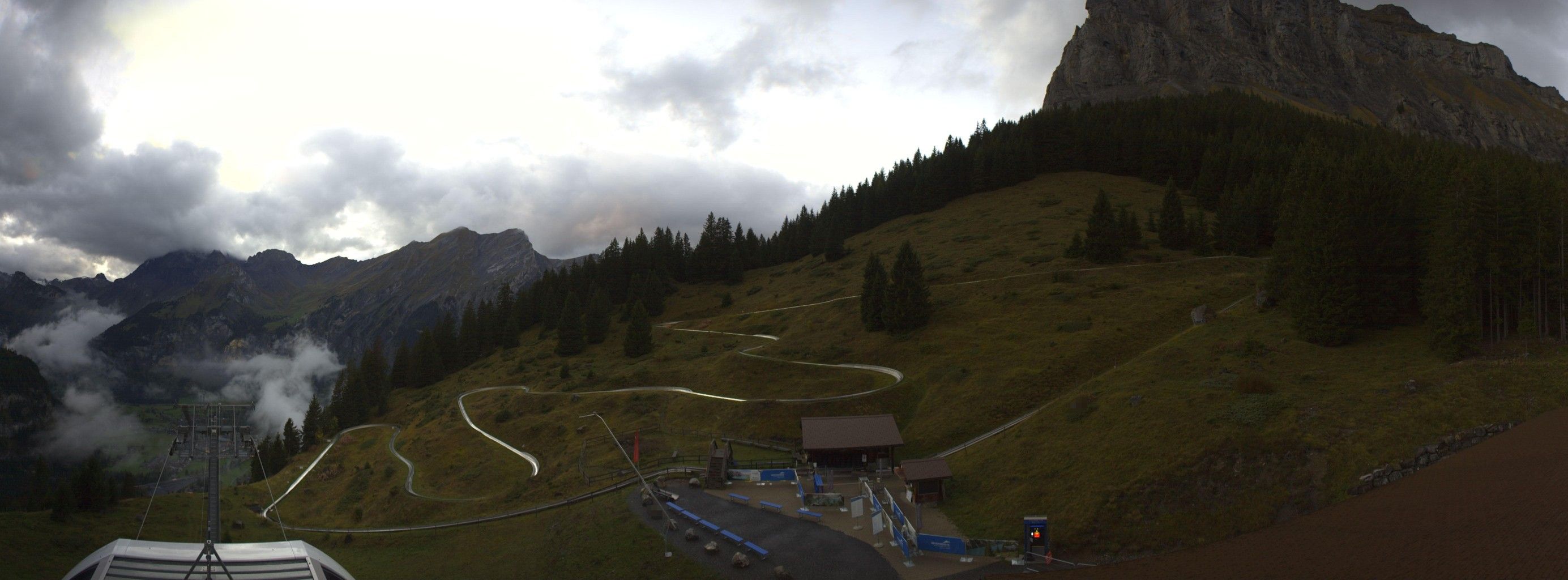 Kandersteg: Stn. Oeschinen: Rodelbahn Oeschinensee - Berghotel Oeschinensee - Blüemlisalp - Schweizer Alpen-Club SAC