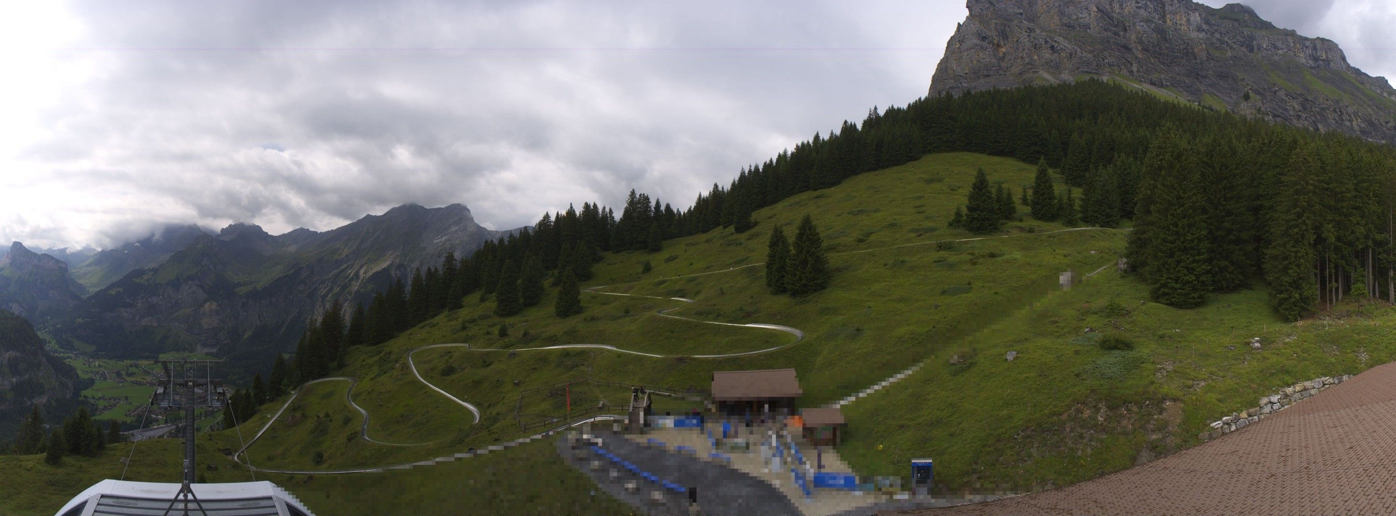 Kandersteg: Stn. Oeschinen: Rodelbahn Oeschinensee - Berghotel Oeschinensee - Blüemlisalp - Schweizer Alpen-Club SAC